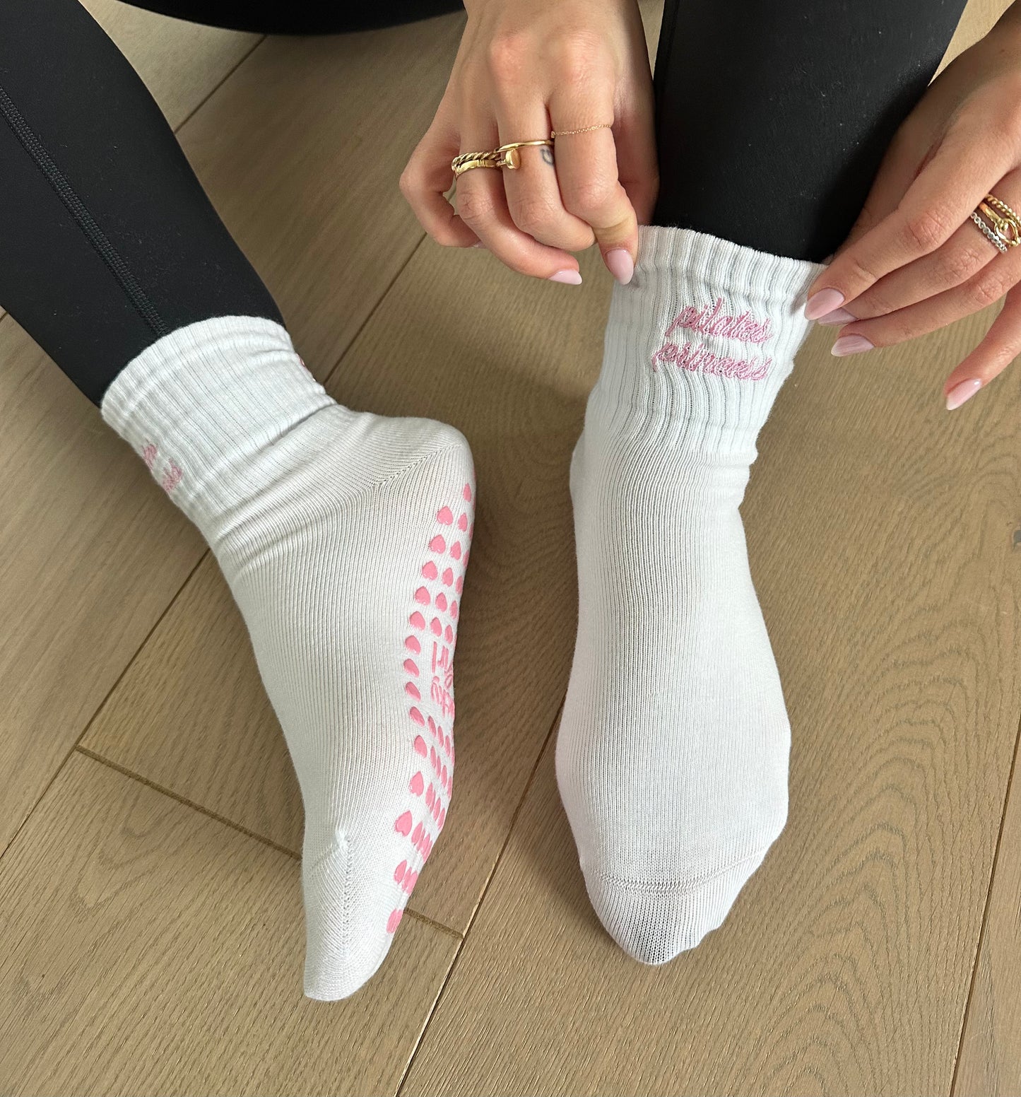 "Pilates Princess" socks